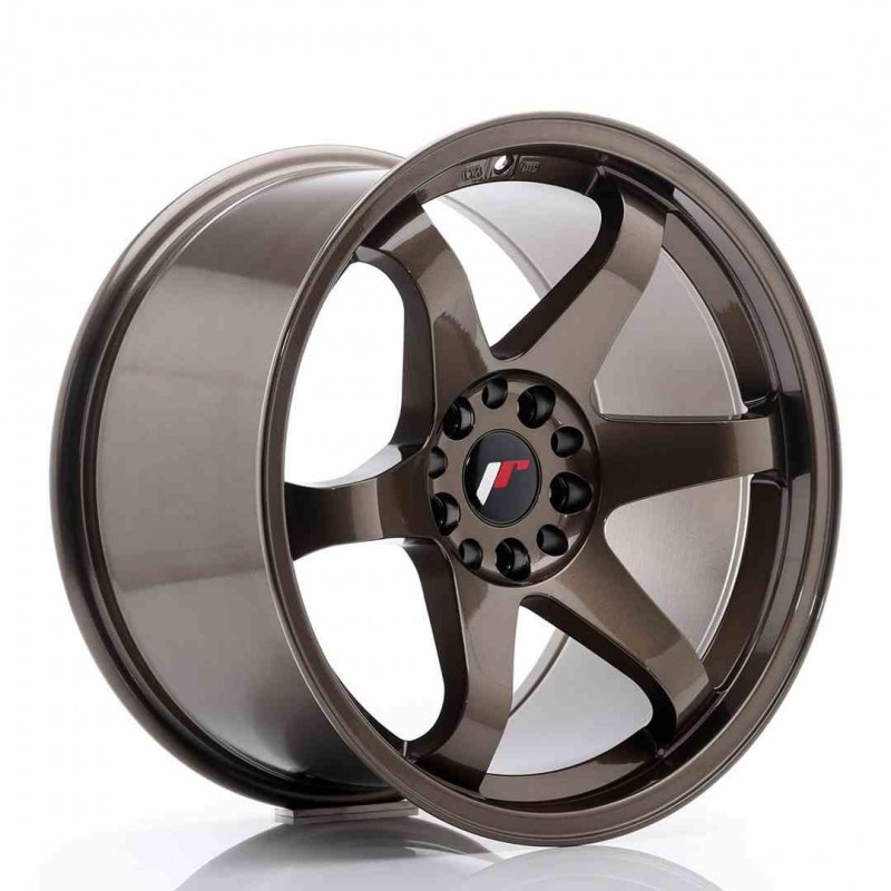 Llanta exclusiva Jr Wheels Jr3 18x10 Et25 5x114.3 120 Bronze