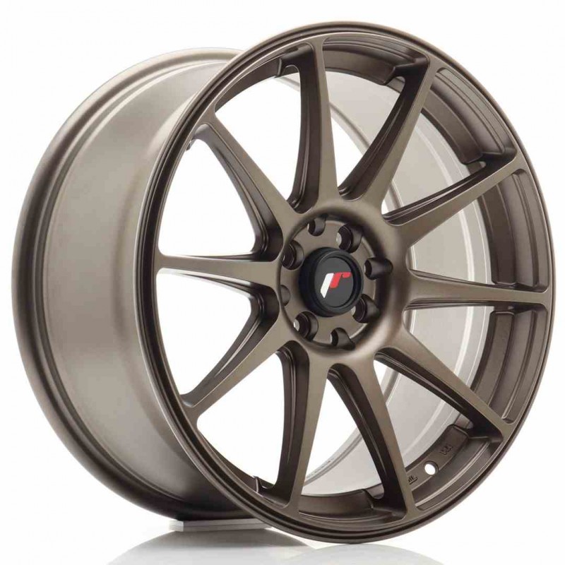 Llanta exclusiva Jr Wheels Jr11 18x8.5 Et35 4x100 114.3 Dark Bronze