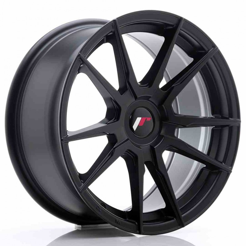 Llanta exclusiva Jr Wheels Jr21 17x8 Et35 Blank Matt Black