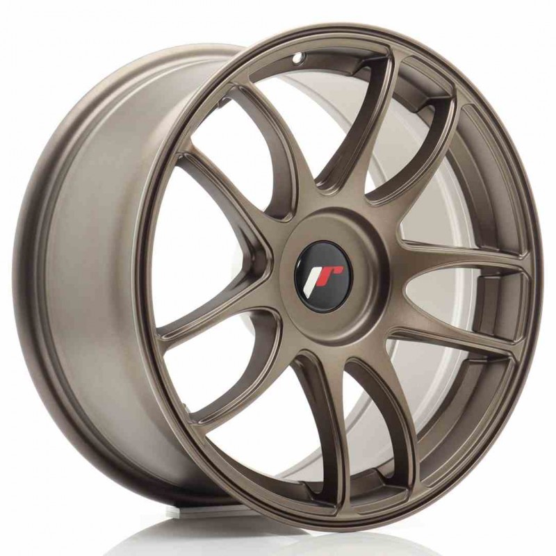 Llanta exclusiva Jr Wheels Jr29 17x8 Et20-38 Blank Matt Bronze