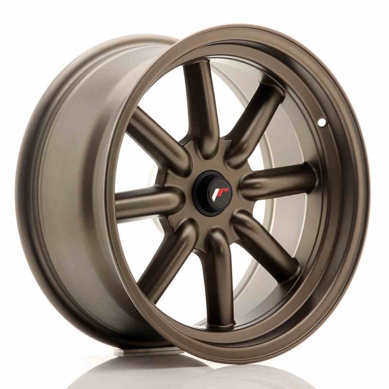 Llanta exclusiva Jr Wheels Jr19 17x8 Et-20-0 Blank Matt Bronze