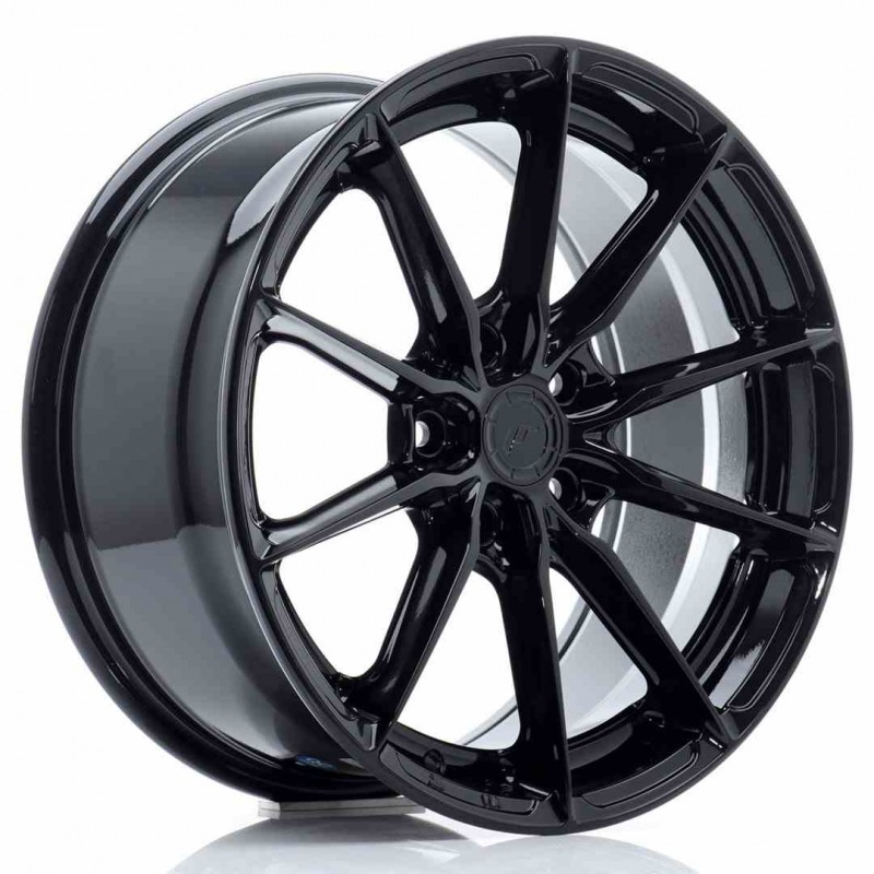 Llanta exclusiva Jr Wheels Jr37 17x8 Et40 5x112 Glossy Black