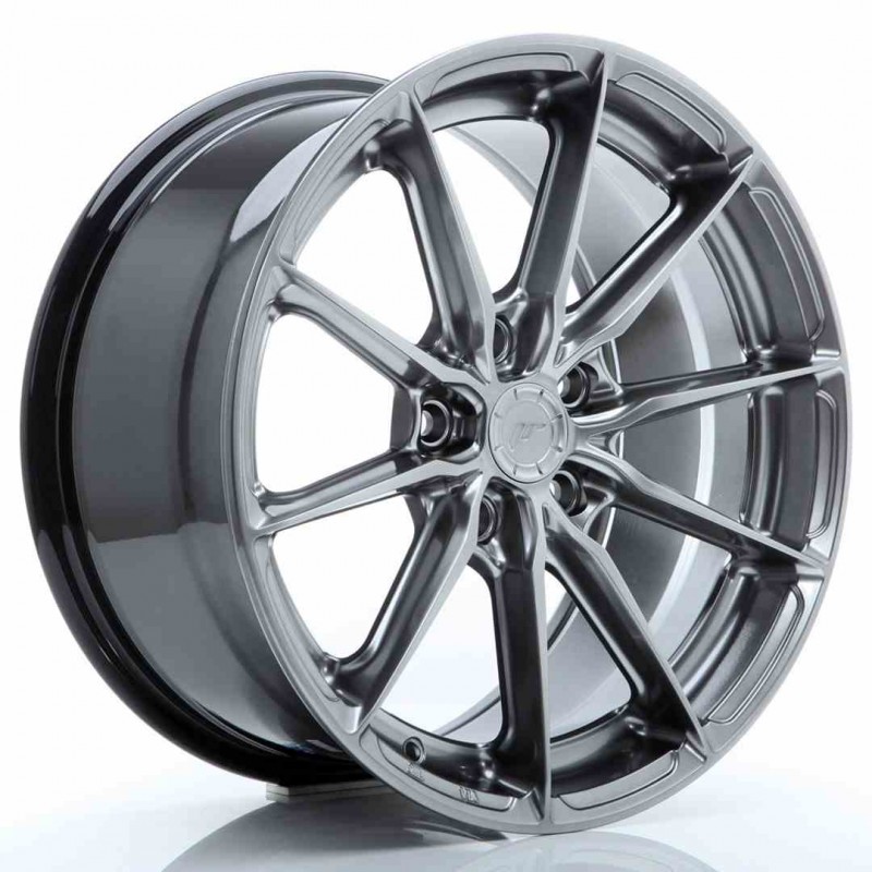 Llanta exclusiva Jr Wheels Jr37 17x8 Et40 5x114.3 Hyper Black