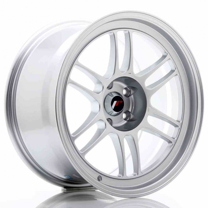 Llanta exclusiva Jr Wheels Jr7 18x9.5 Et15 5x114.3 Silver