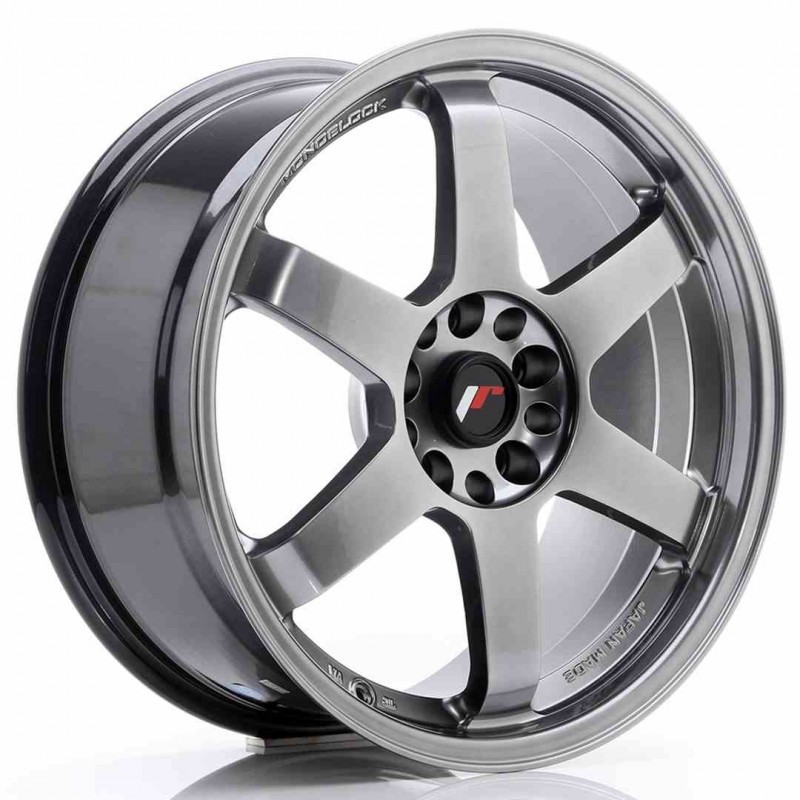 Llanta exclusiva Jr Wheels Jr3 18x8.5 Et30 5x114.3 120 Hyper Black
