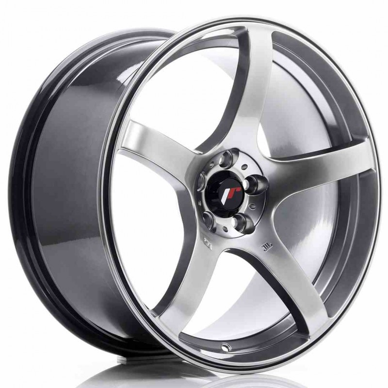Llanta exclusiva Jr Wheels Jr32 18x8.5 Et38 5x100 Hyper Black