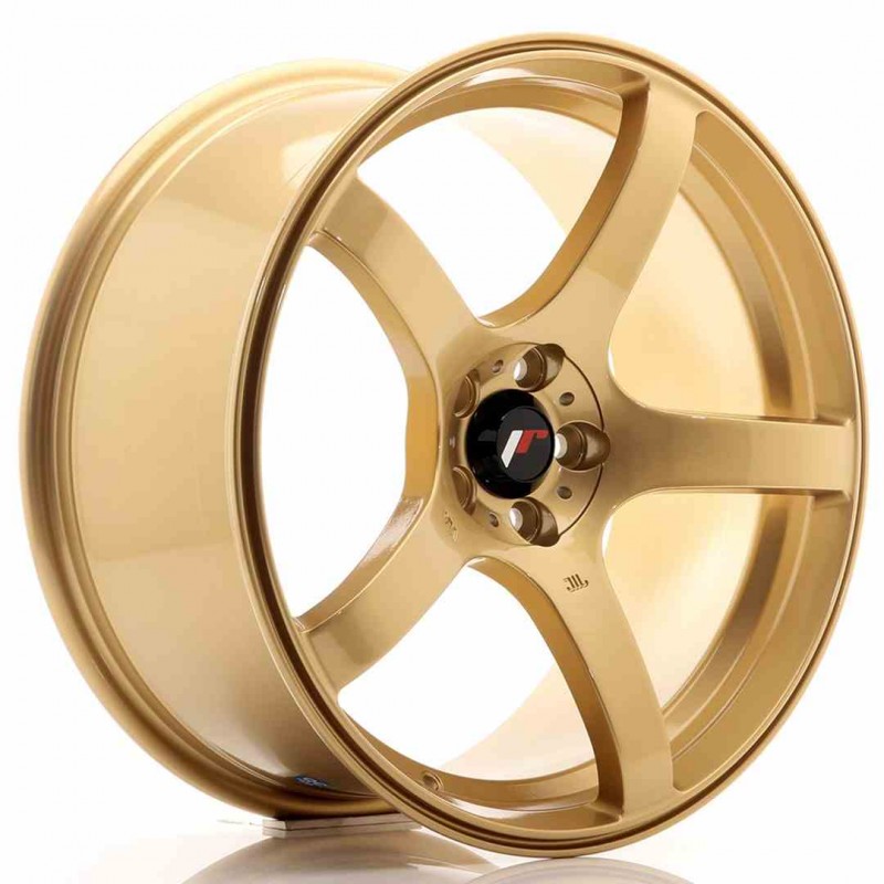 Llanta exclusiva Jr Wheels Jr32 18x8.5 Et38 5x114.3 Gold