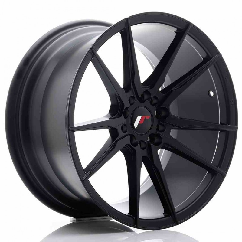 Llanta exclusiva Jr Wheels Jr21 18x9.5 Et40 5x112 114 Matt Black
