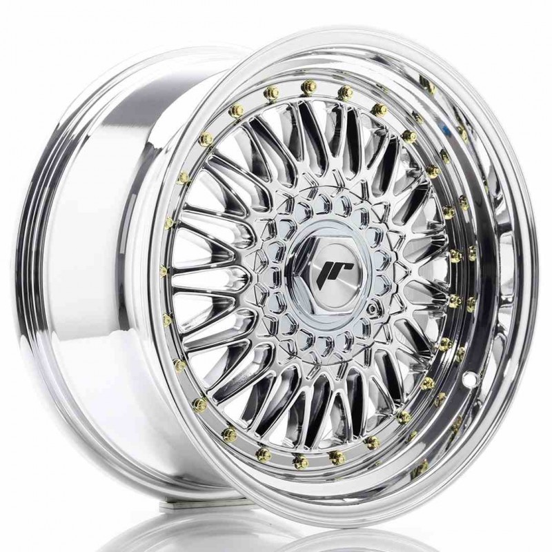 Llanta exclusiva Jr Wheels Jr9 17x8.5 Et20 4x100 108 Chrome