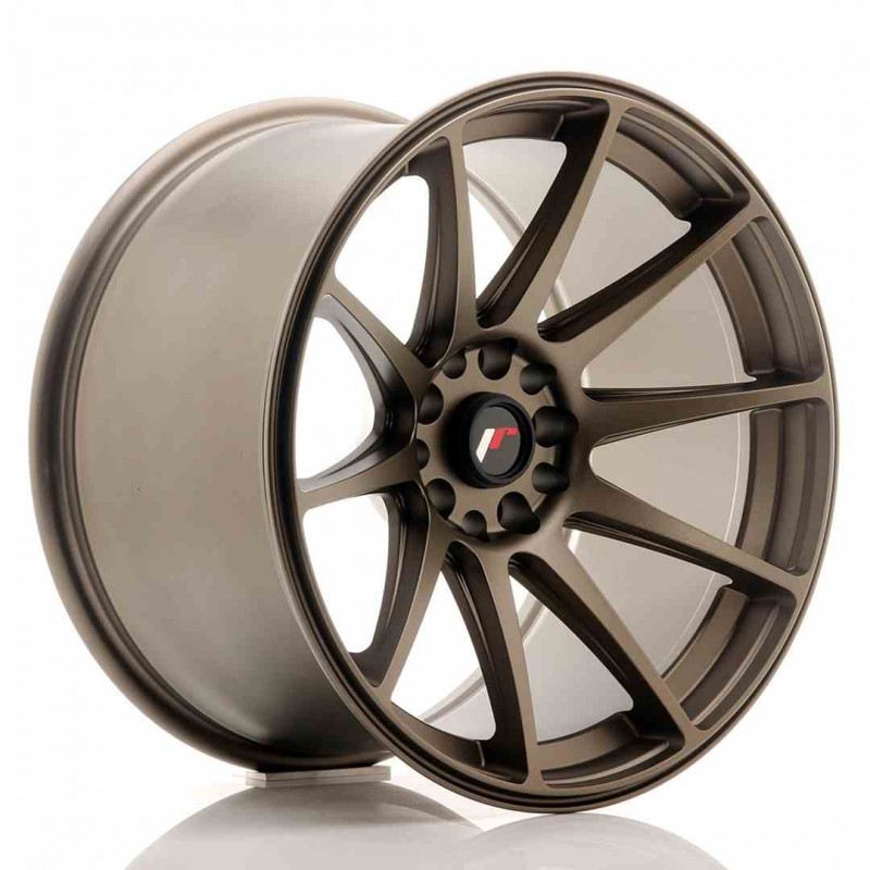 Llanta exclusiva Jr Wheels Jr11 18x10.5 Et0 5x114 120 Dark Bronze