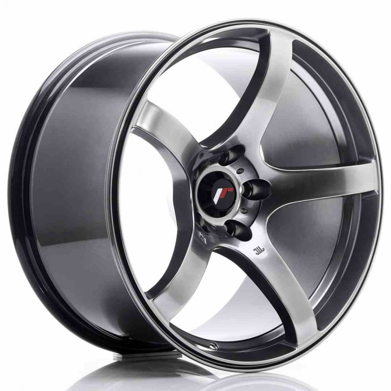 Llanta exclusiva Jr Wheels Jr32 18x9.5 Et18 5x120 Hyper Black