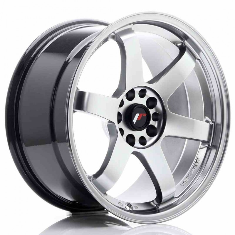 Llanta exclusiva Jr Wheels Jr3 18x9.5 Et38 5x100 114.3 Hyper Black