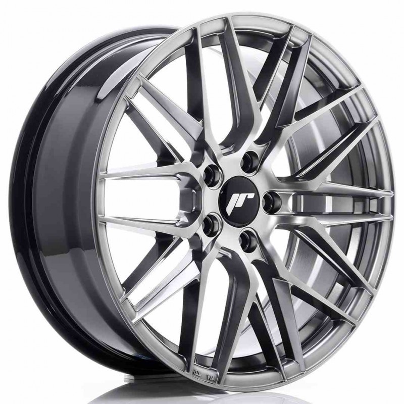 Llanta exclusiva Jr Wheels Jr28 18x7.5 Et40 5x108 Hyper Black