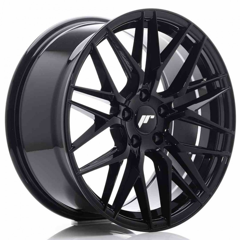 Llanta exclusiva Jr Wheels Jr28 18x8.5 Et40 5x108 Gloss Black