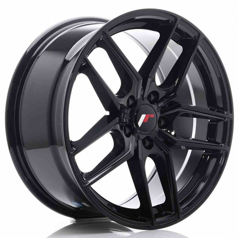 Llanta exclusiva Jr Wheels Jr25 18x8.5 Et40 5x112 Gloss Black