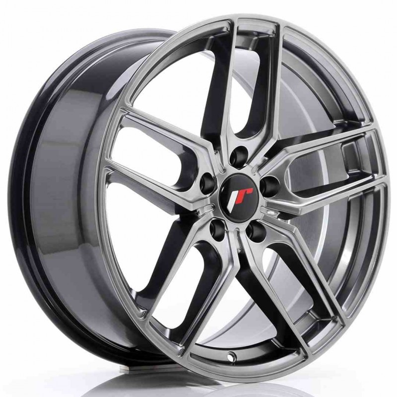 Llanta exclusiva Jr Wheels Jr25 18x8.5 Et40 5x112 Hyper Black