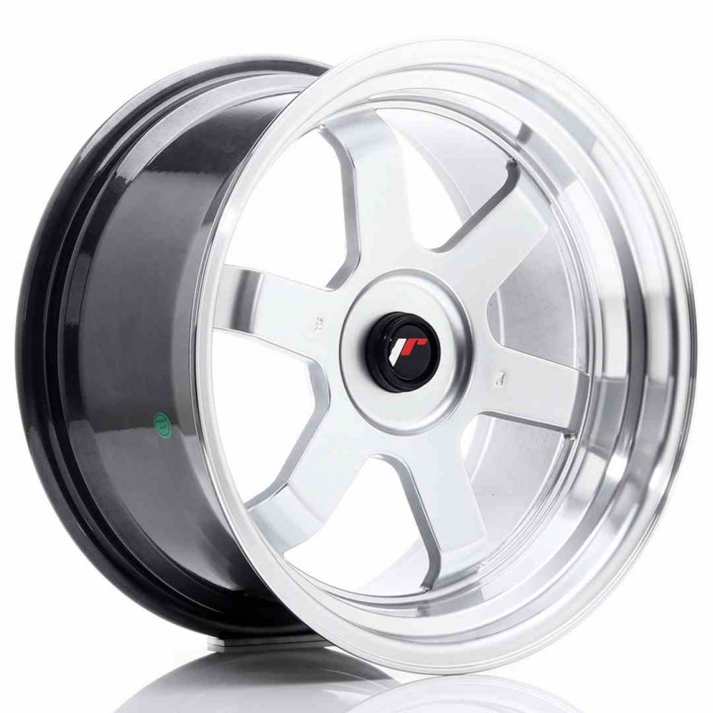 Llanta exclusiva Jr Wheels Jr12 17x9 Et25 Blank Hyper Silver