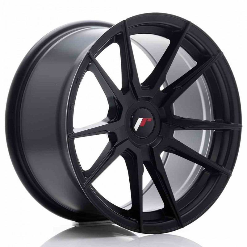 Llanta exclusiva Jr Wheels Jr21 17x9 Et25-35 Blank Matt Black