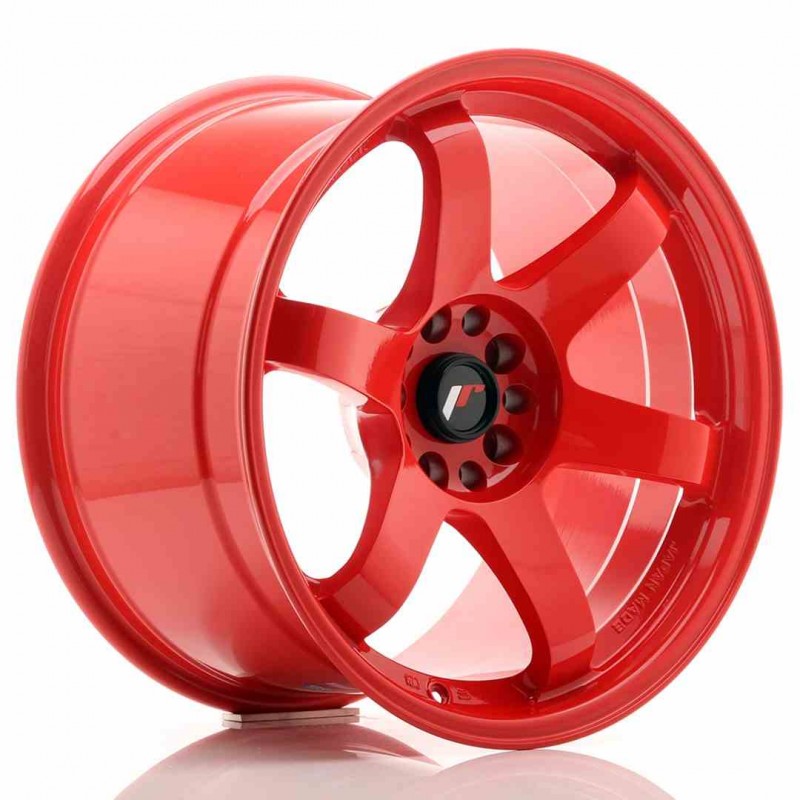 Llanta exclusiva Jr Wheels Jr3 18x10.5 Et15 5x114.3 120 Red