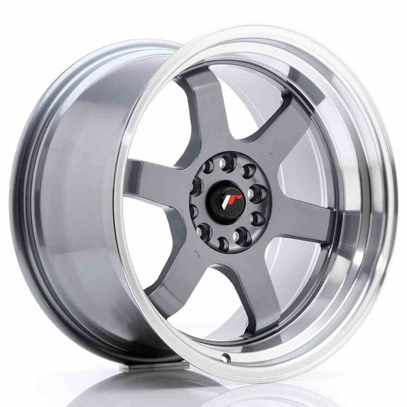 Llanta exclusiva Jr Wheels Jr12 18x10 Et20 5x114 120 Gun Metal