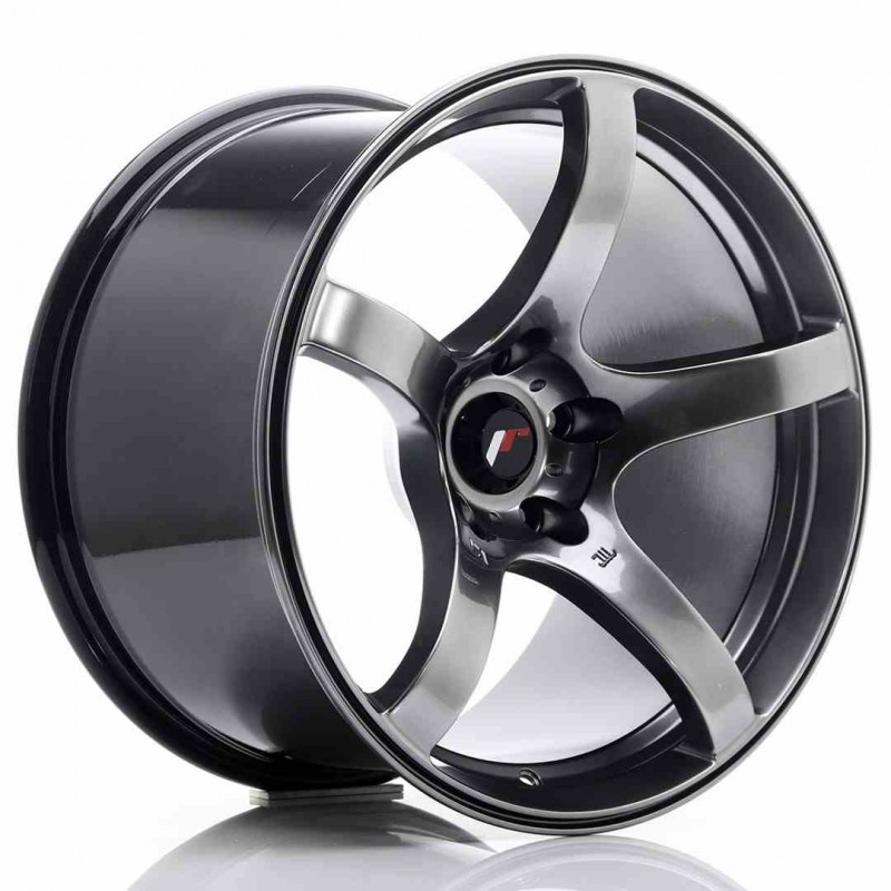 Llanta exclusiva Jr Wheels Jr32 18x10.5 Et22 5x114.3 Hyper Black