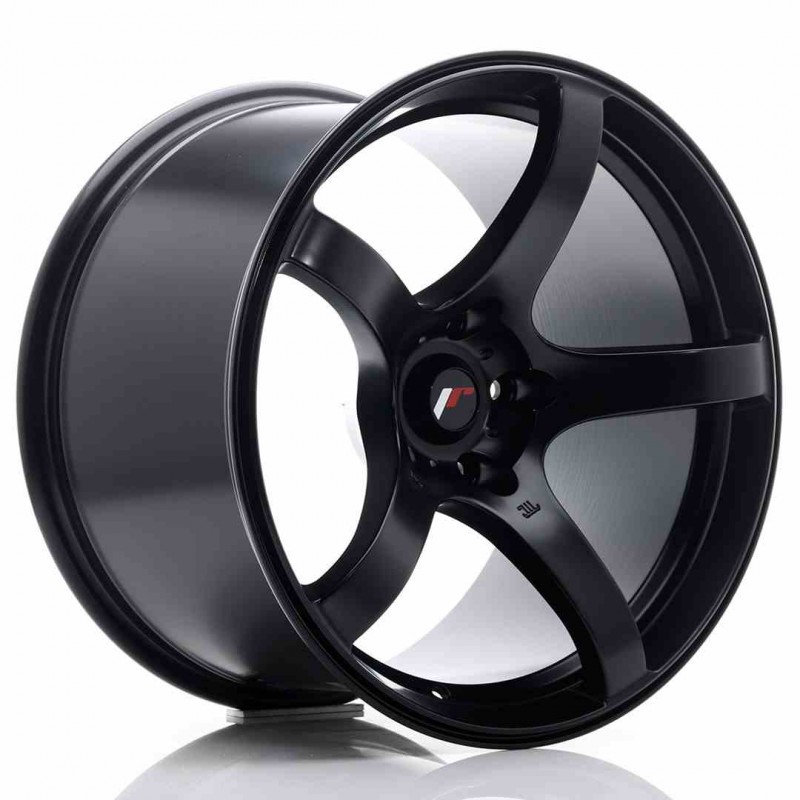 Llanta exclusiva Jr Wheels Jr32 18x10.5 Et22 5x114.3 Matt Black
