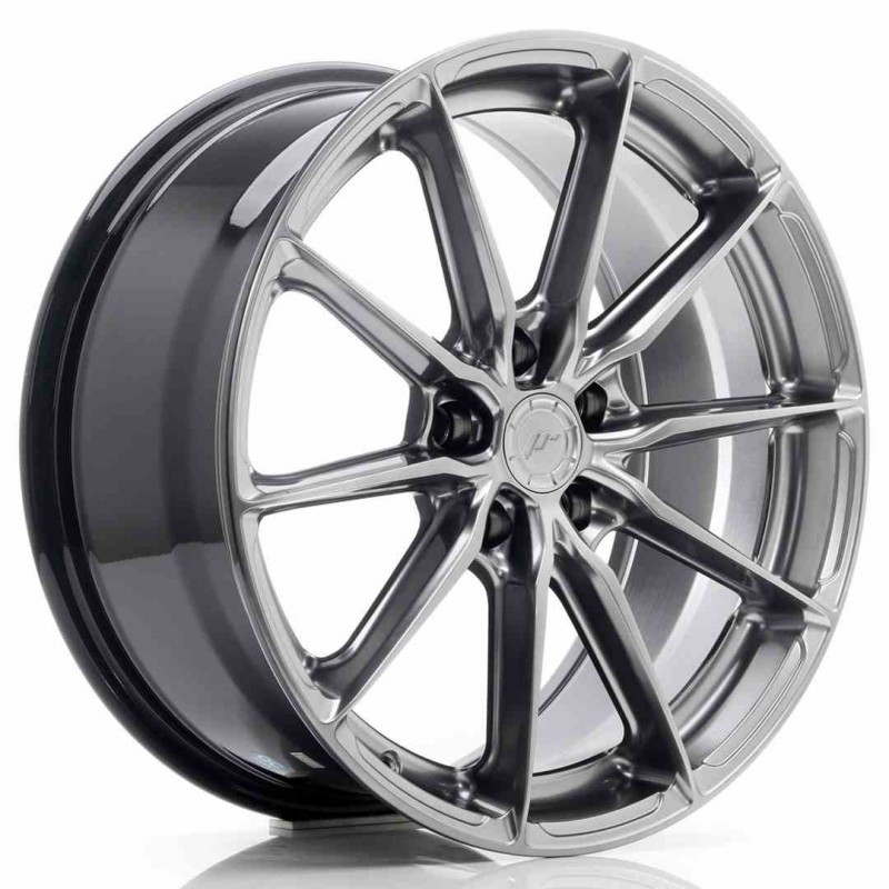 Llanta exclusiva Jr Wheels Jr37 18x8 Et35 5x100 Hyper Black