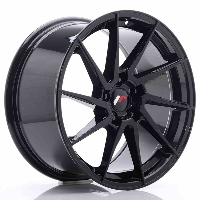 Llanta exclusiva Jr Wheels Jr36 18x9 Et35 5x120 Gloss Black