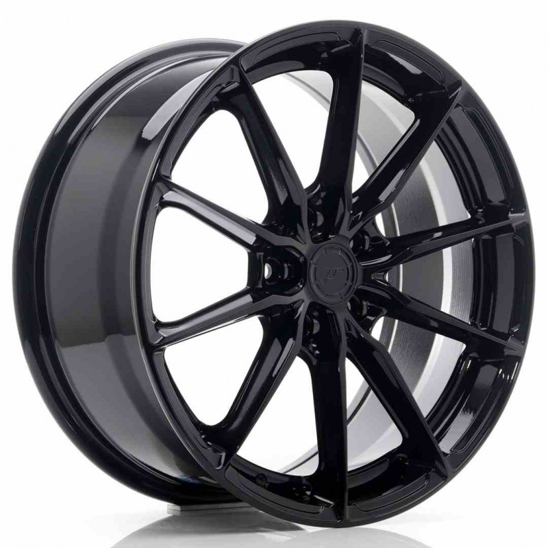 Llanta exclusiva Jr Wheels Jr37 18x8 Et45 5x112 Glossy Black