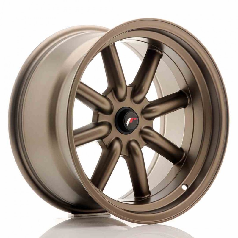 Llanta exclusiva Jr Wheels Jr19 17x9 Et-25-(-10) Blank Matt Bronze