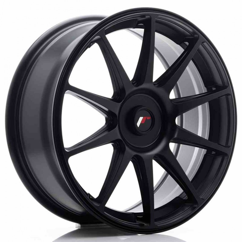 Llanta exclusiva Jr Wheels Jr11 18x7.5 Et35-40 Blank Flat Black