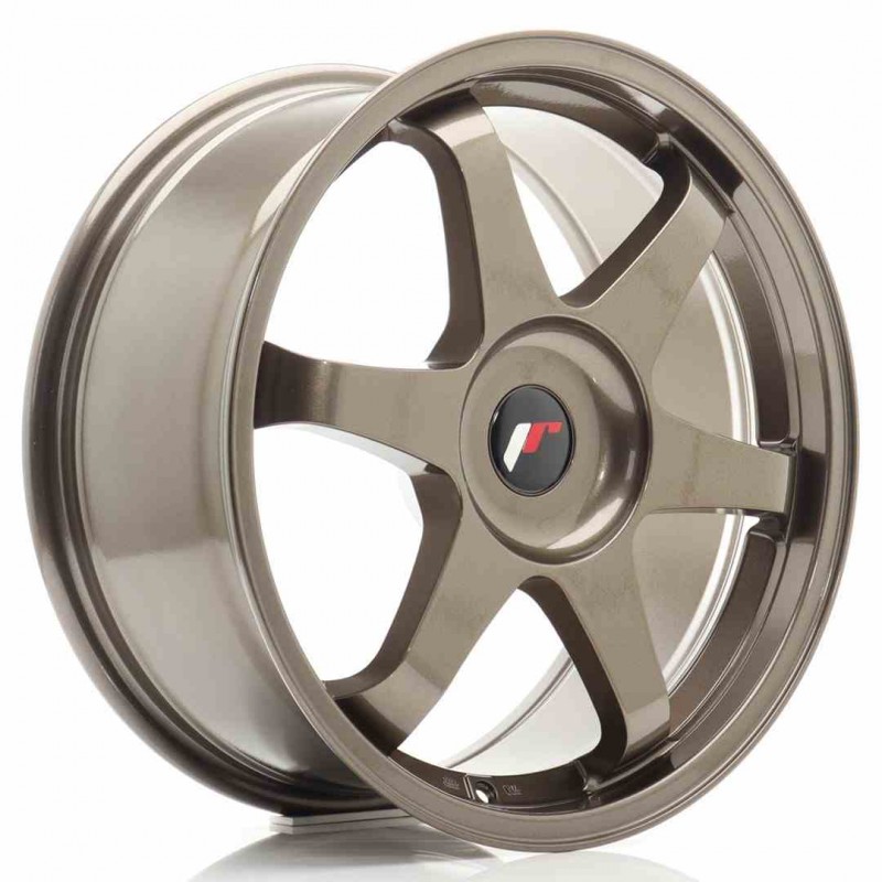 Llanta exclusiva Jr Wheels Jr3 18x8 Et35-45 Blank Bronze