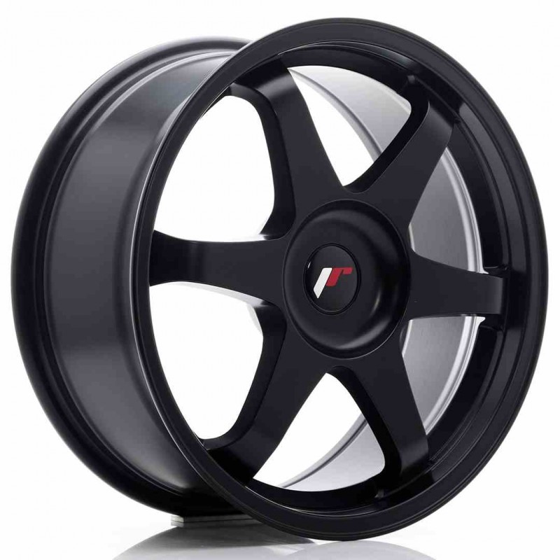 Llanta exclusiva Jr Wheels Jr3 18x8 Et35-45 Blank Matt Black