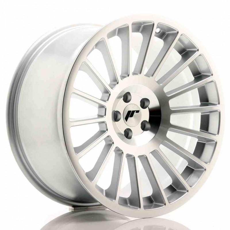 Llanta exclusiva Jr Wheels Jr16 19x10 Et35 5x100 Silver Machined