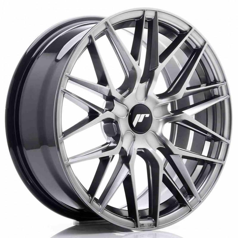 Llanta exclusiva Jr Wheels Jr28 18x7.5 Et40 Blank Hyper Black