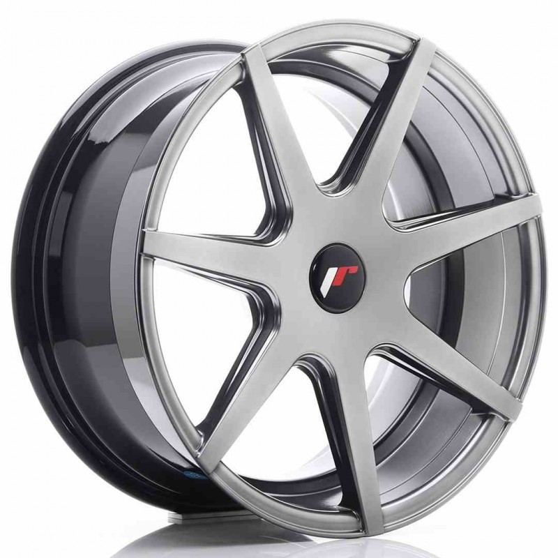 Llanta exclusiva Jr Wheels Jr20 18x8.5 Et25-40 Blank Hyper Black