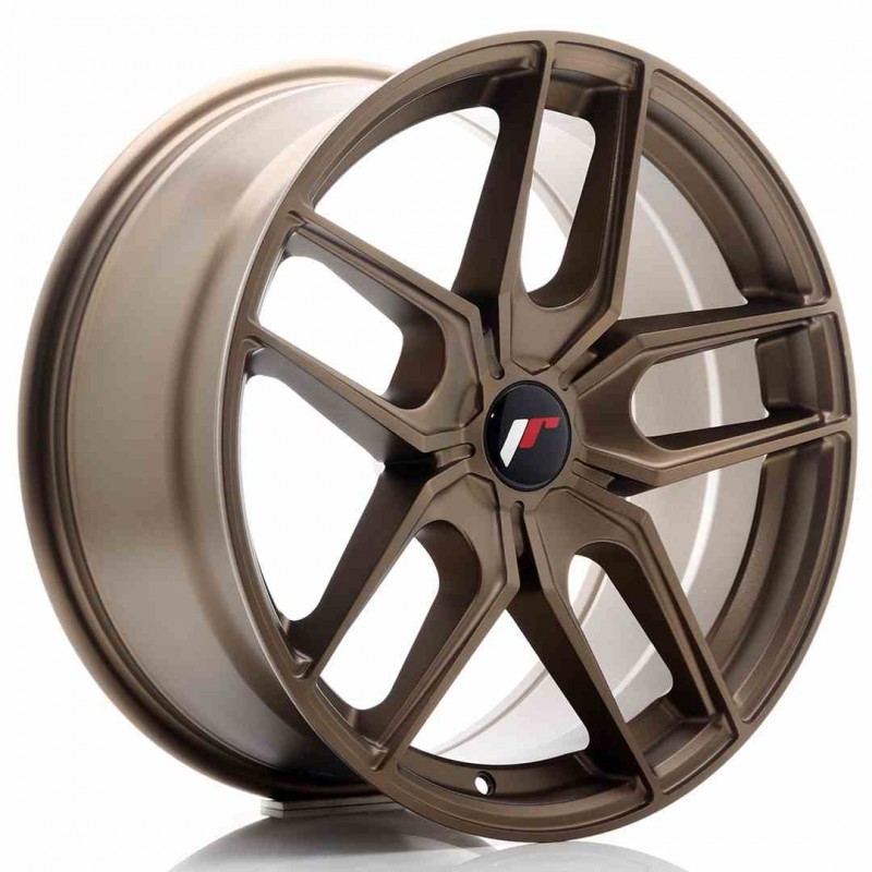 Llanta exclusiva Jr Wheels Jr25 18x8.5 Et20-40 5h Blank Bronze