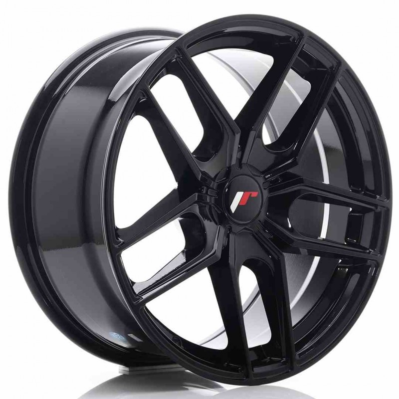 Llanta exclusiva Jr Wheels Jr25 18x8.5 Et20-40 5h Blank Gloss Black