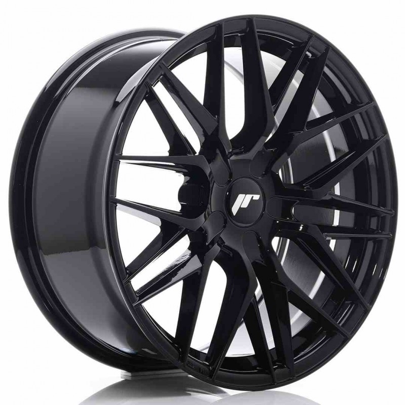 Llanta exclusiva Jr Wheels Jr28 18x8.5 Et20-40 5h Blank Gloss Black