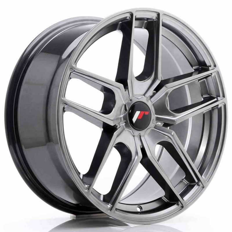 Llanta exclusiva Jr Wheels Jr25 18x8.5 Et20-40 5h Blank Hyper Black