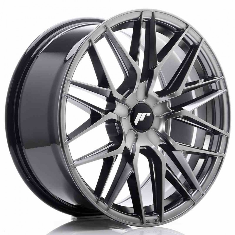 Llanta exclusiva Jr Wheels Jr28 18x8.5 Et20-40 5h Blank Hyper Black