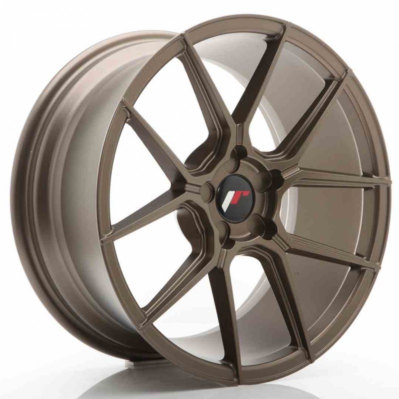 Llanta exclusiva Jr Wheels Jr30 18x8.5 Et20-40 5h Blank Matt Bronze