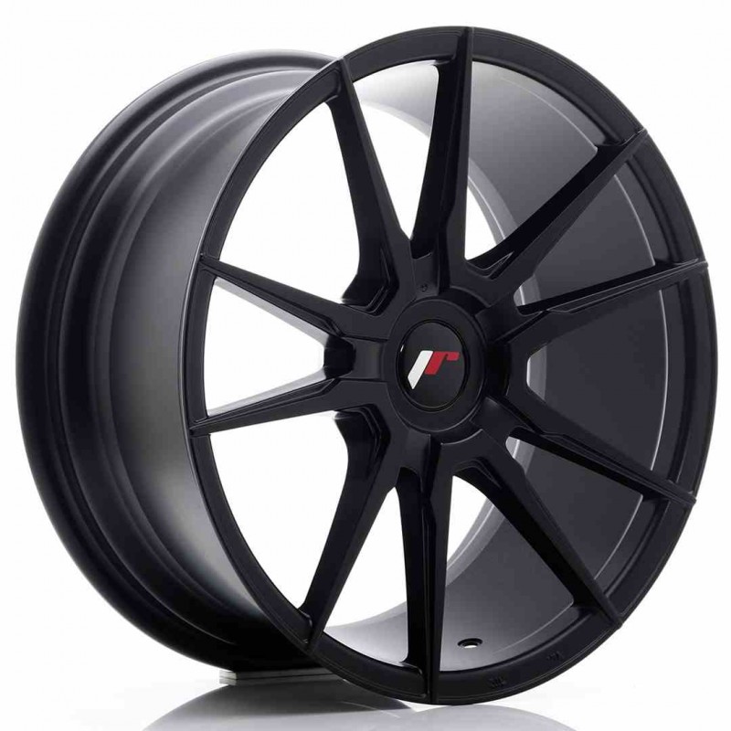 Llanta exclusiva Jr Wheels Jr21 18x8.5 Et20-40 Blank Matt Black