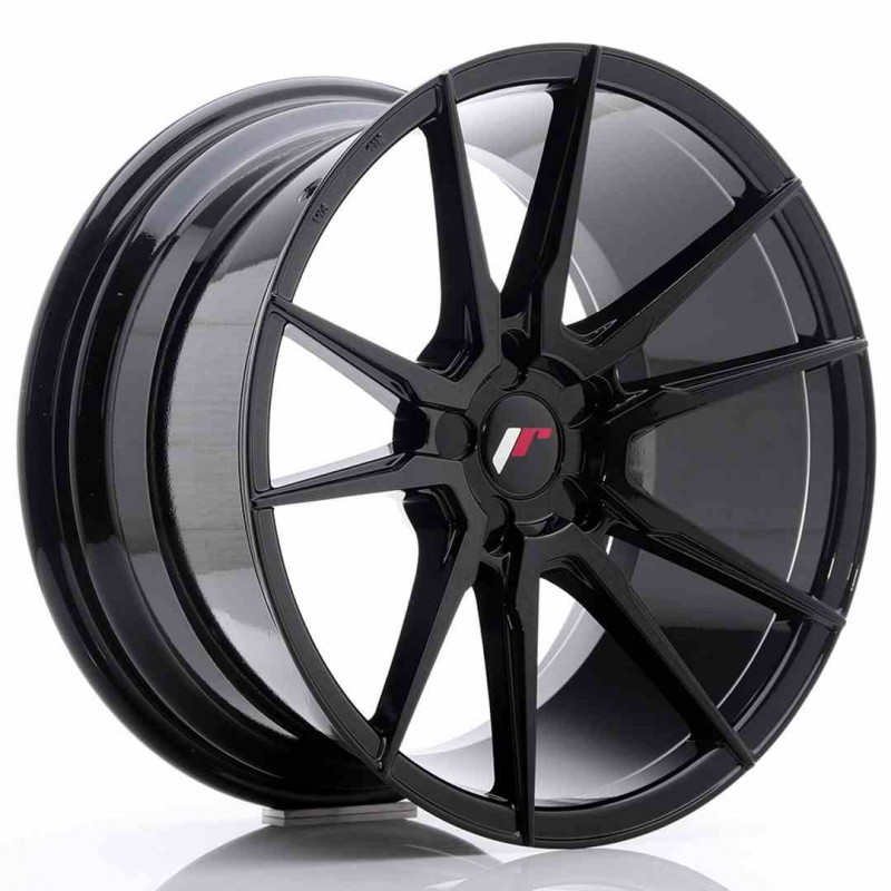 Llanta exclusiva Jr Wheels Jr21 18x9.5 Et20-40 5h Blank Gloss Black