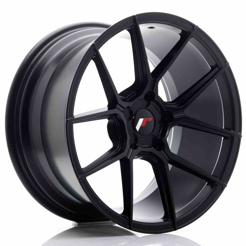 Llanta exclusiva Jr Wheels Jr30 18x9.5 Et20-40 5h Blank Matt Black