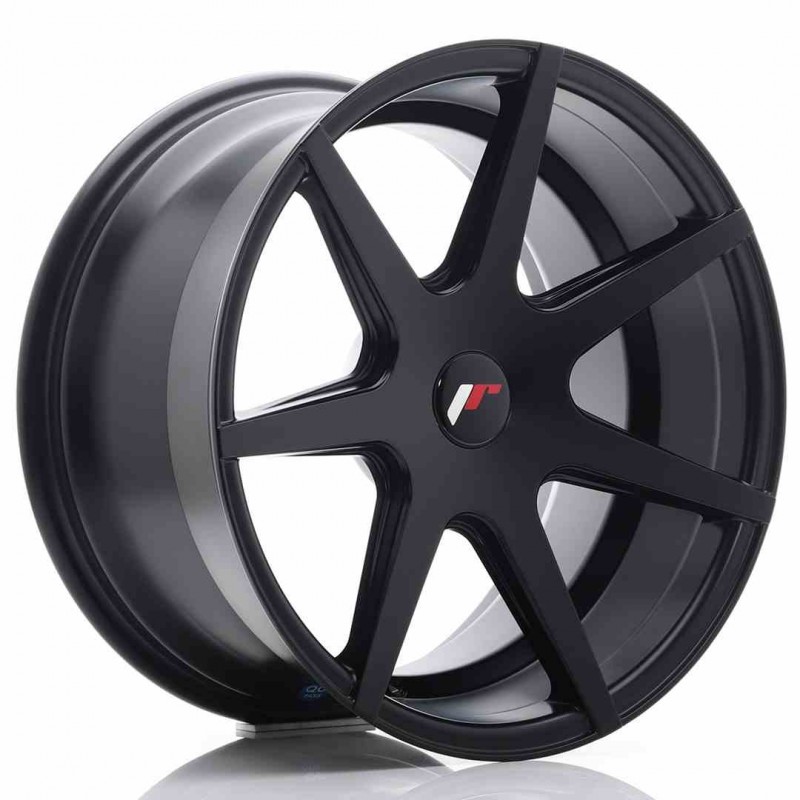 Llanta exclusiva Jr Wheels Jr20 18x9.5 Et20-40 Blank Matt Black