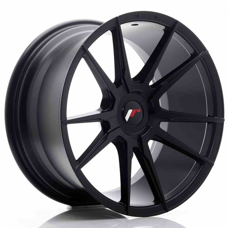 Llanta exclusiva Jr Wheels Jr21 18x9.5 Et20-40 Blank Matt Black