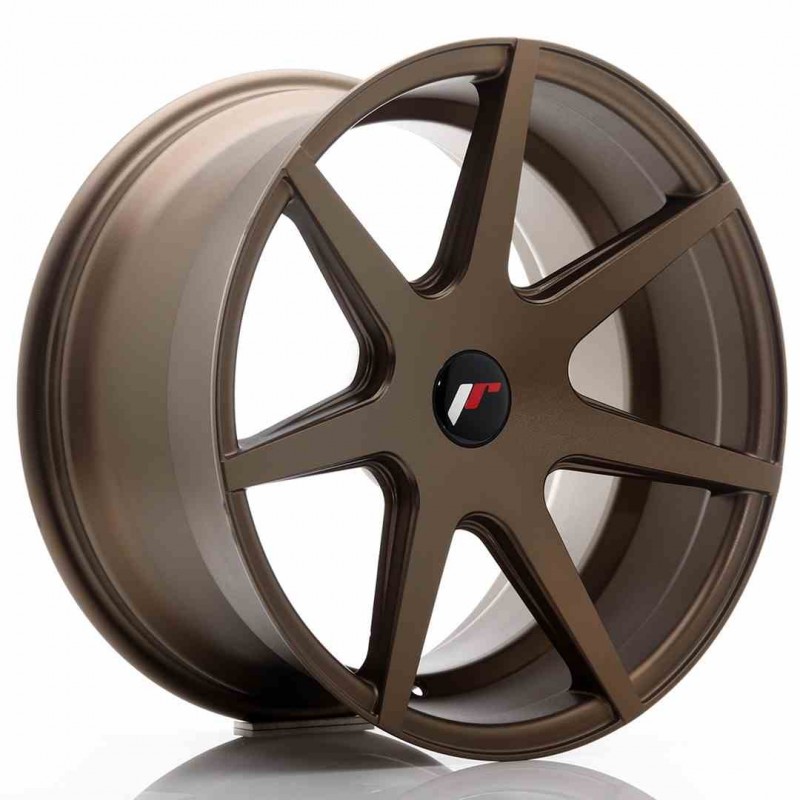Llanta exclusiva Jr Wheels Jr20 18x9.5 Et20-40 Blank Matt Bronze