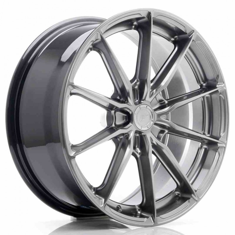 Llanta exclusiva Jr Wheels Jr37 18x8 Et20-45 5h Blank Hyper Black