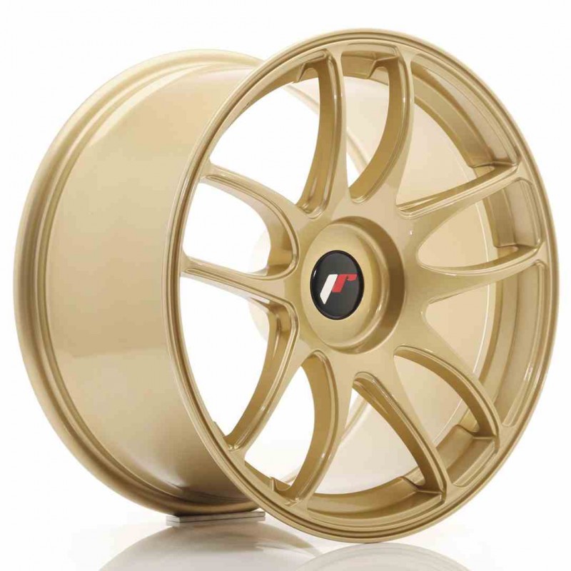 Llanta exclusiva Jr Wheels Jr29 18x9.5 Et20-47 Blank Gold